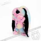 Plushie Dreadfuls Anxiety Rabbit Tie Dye Limited Edition Plush Stuffed Animal plush
