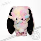 Plushie Dreadfuls - Anxiety Rabbit Tie Dye Limited Edition - Plush Stuffed Animal plush