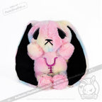 Plushie Dreadfuls Anxiety Rabbit Tie Dye Limited Edition Plush Stuffed Animal plush