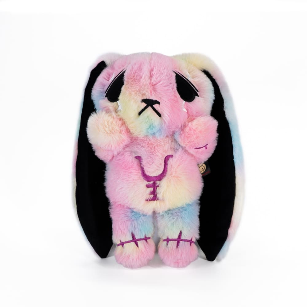 Plushie Dreadfuls - Anxiety Rabbit Tie Dye Limited Edition - Plush Stuffed Animal plush