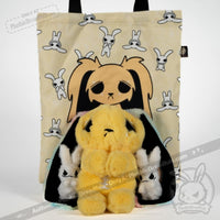 Load image into Gallery viewer, Plushie Dreadfuls - Anxiety Rabbit (Yellow Limited Edition) Plush Stuffed Animal Plush
