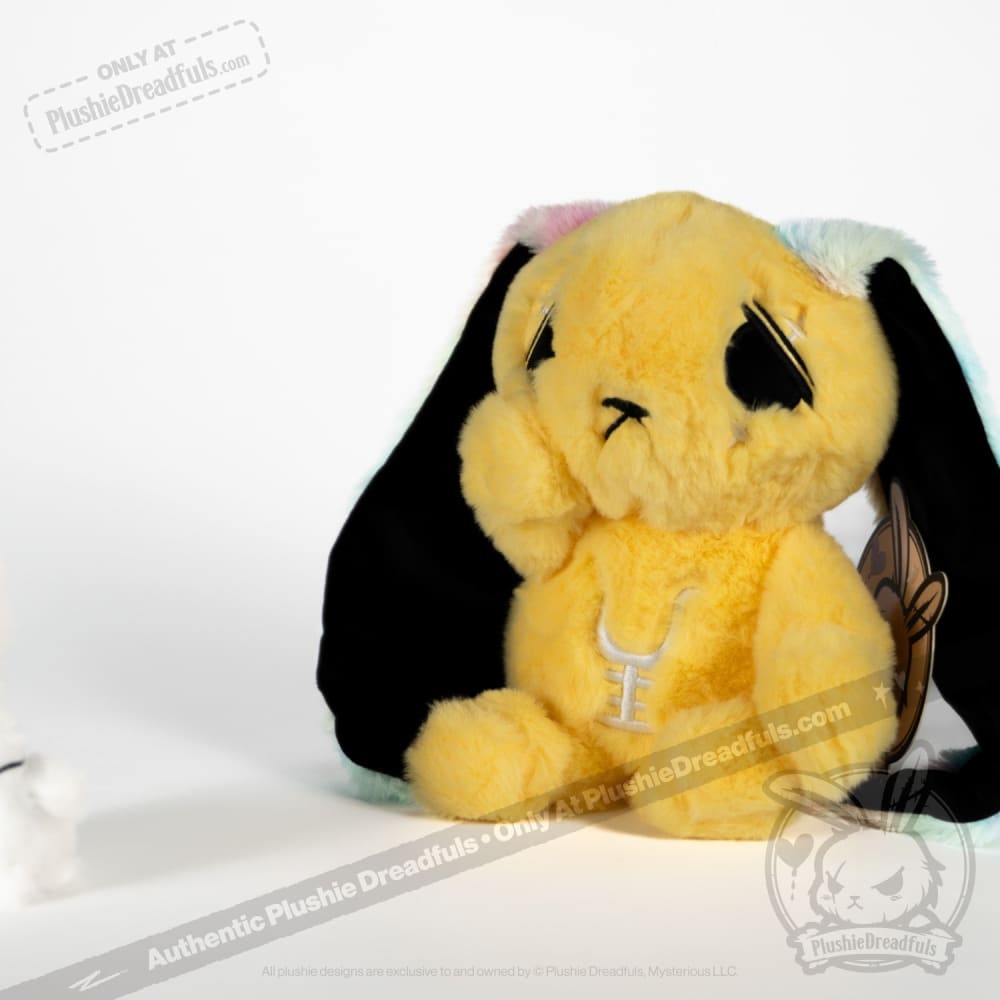 Plushie Dreadfuls - Anxiety Rabbit (Yellow Limited Edition) Plush Stuffed Animal Plush