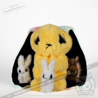 Load image into Gallery viewer, Plushie Dreadfuls - Anxiety Rabbit (Yellow Limited Edition) Plush Stuffed Animal Plush
