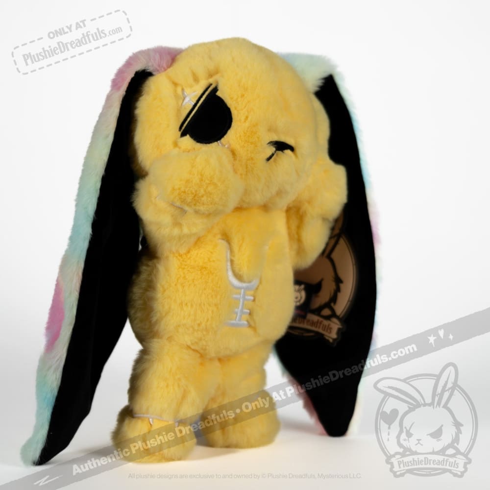 Plushie Dreadfuls - Anxiety Rabbit (Yellow Limited Edition) Plush Stuffed Animal Plush