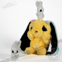 Load image into Gallery viewer, Plushie Dreadfuls - Anxiety Rabbit (Yellow Limited Edition) Plush Stuffed Animal Plush
