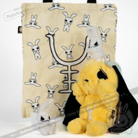 Load image into Gallery viewer, Plushie Dreadfuls - Anxiety Rabbit (Yellow Limited Edition) Plush Stuffed Animal Plush

