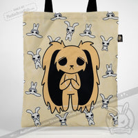 Load image into Gallery viewer, Plushie Dreadfuls - Anxiety Rabbit (Yellow Limited Edition) Plush Stuffed Animal Plush
