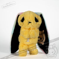 Load image into Gallery viewer, Plushie Dreadfuls - Anxiety Rabbit (Yellow Limited Edition) Plush Stuffed Animal Plush
