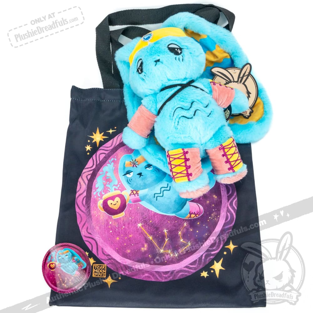 Plushie Dreadfuls - Aquarius Rabbit - Plush Stuffed Animal - Mysterious