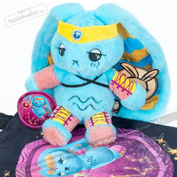 Load image into Gallery viewer, Plushie Dreadfuls - Aquarius Rabbit - Plush Stuffed Animal - Mysterious

