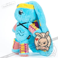 Load image into Gallery viewer, Plushie Dreadfuls - Aquarius Rabbit - Plush Stuffed Animal - Mysterious
