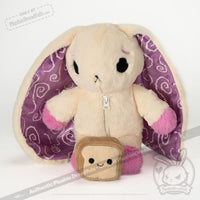 Load image into Gallery viewer, Plushie Dreadfuls - Arfid Bunny Plush Stuffed Animal Plush
