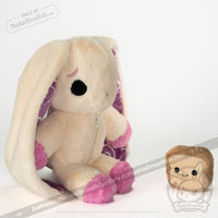 Load image into Gallery viewer, Plushie Dreadfuls - Arfid Bunny Plush Stuffed Animal Plush
