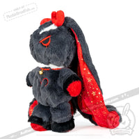 Load image into Gallery viewer, Plushie Dreadfuls - Aries Rabbit - Plush Stuffed Animal - Mysterious
