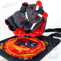 Load image into Gallery viewer, Plushie Dreadfuls - Aries Rabbit - Plush Stuffed Animal - Mysterious

