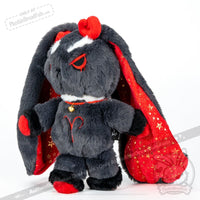 Load image into Gallery viewer, Plushie Dreadfuls - Aries Rabbit - Plush Stuffed Animal - Mysterious
