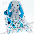 Plushie Dreadfuls - Asthma Rabbit - Plush Stuffed Animal - Mysterious