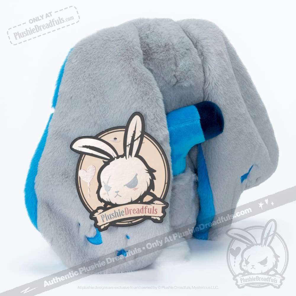 Plushie Dreadfuls - Asthma Rabbit - Plush Stuffed Animal - Mysterious