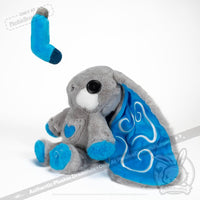 Load image into Gallery viewer, Plushie Dreadfuls - Asthma Rabbit V2 - Plush Stuffed Animal toy
