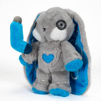 Load image into Gallery viewer, Plushie Dreadfuls - Asthma Rabbit V2 - Plush Stuffed Animal toy
