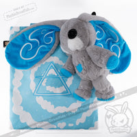 Load image into Gallery viewer, Plushie Dreadfuls - Asthma Rabbit V2 Plush Stuffed Animal Toy
