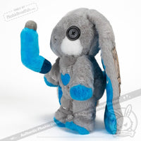 Load image into Gallery viewer, Plushie Dreadfuls - Asthma Rabbit V2 - Plush Stuffed Animal toy
