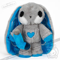 Load image into Gallery viewer, Plushie Dreadfuls - Asthma Rabbit V2 - Plush Stuffed Animal toy
