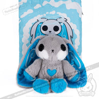 Load image into Gallery viewer, Plushie Dreadfuls - Asthma Rabbit V2 Plush Stuffed Animal Toy
