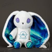Load image into Gallery viewer, Plushie Dreadfuls - Aurora Rabbit Plush Stuffed Animal Plush
