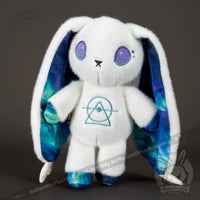 Load image into Gallery viewer, Plushie Dreadfuls - Aurora Rabbit Plush Stuffed Animal Plush
