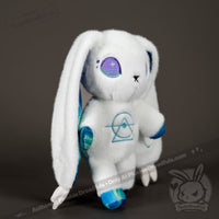 Load image into Gallery viewer, Plushie Dreadfuls - Aurora Rabbit Plush Stuffed Animal Plush

