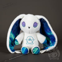 Load image into Gallery viewer, Plushie Dreadfuls - Aurora Rabbit Plush Stuffed Animal Plush
