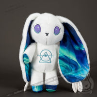 Load image into Gallery viewer, Plushie Dreadfuls - Aurora Rabbit Plush Stuffed Animal Plush
