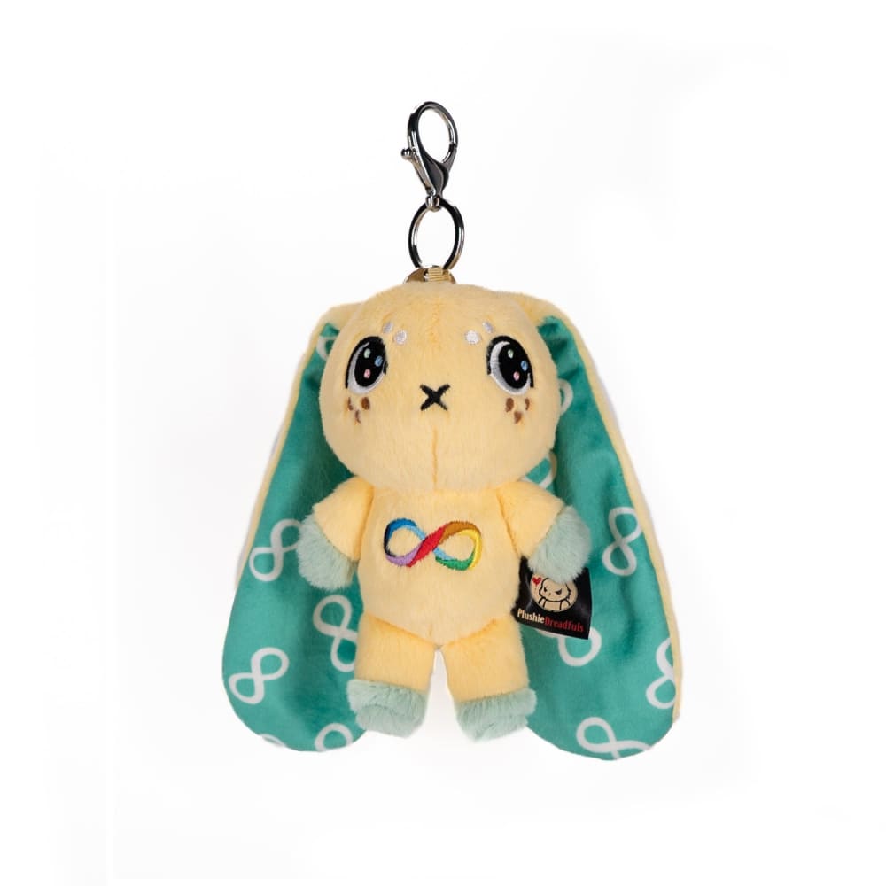 Plushie Dreadfuls - Autism Rabbit Plush Keychain Accessory