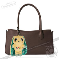 Load image into Gallery viewer, Plushie Dreadfuls - Autism Rabbit Plush Keychain Accessory Keychain
