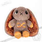 Plushie Dreadfuls - Autism Spectrum Rabbit Gold Edition - Plush Rabbit Stuffed Animal - Mysterious