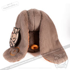 Plushie Dreadfuls - Autism Spectrum Rabbit Gold Edition - Plush Rabbit Stuffed Animal - Mysterious