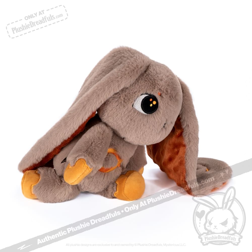 Plushie Dreadfuls - Autism Spectrum Rabbit Gold Edition - Plush Rabbit Stuffed Animal - Mysterious