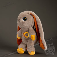 Plushie Dreadfuls - Autism Spectrum Rabbit Gold Edition - Plush Rabbit ...