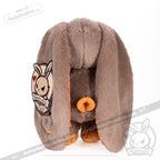 Plushie Dreadfuls - Autism Spectrum Rabbit Gold Edition - Plush Rabbit Stuffed Animal - Mysterious