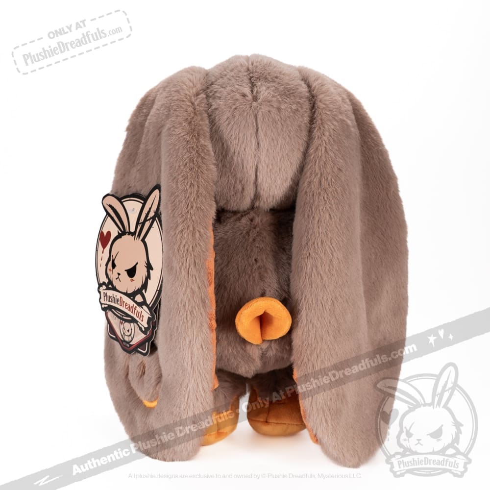 Plushie Dreadfuls - Autism Spectrum Rabbit Gold Edition - Plush Rabbit Stuffed Animal - Mysterious