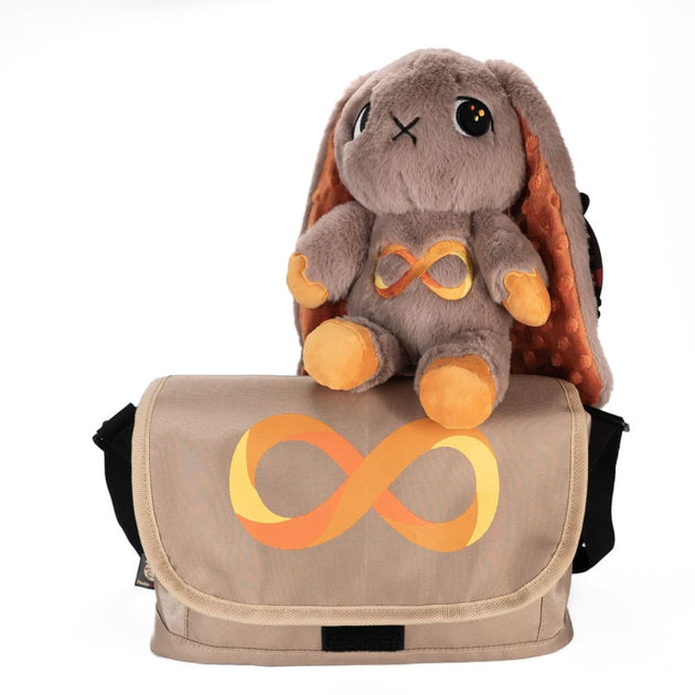 Plushie Dreadfuls - Autism Spectrum Rabbit Gold Edition - Plush Rabbit ...