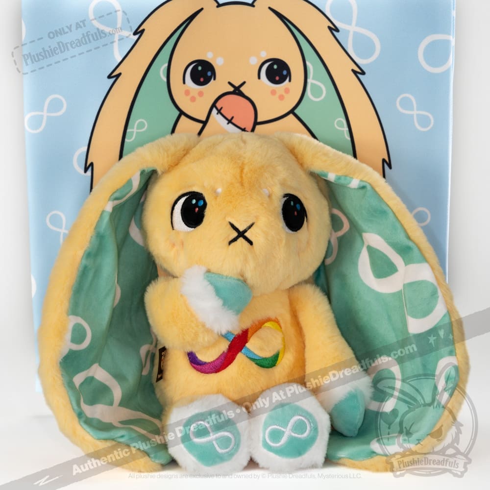 Plushie Dreadfuls - Autism Spectrum Rabbit Plush Stuffed Animal Plush
