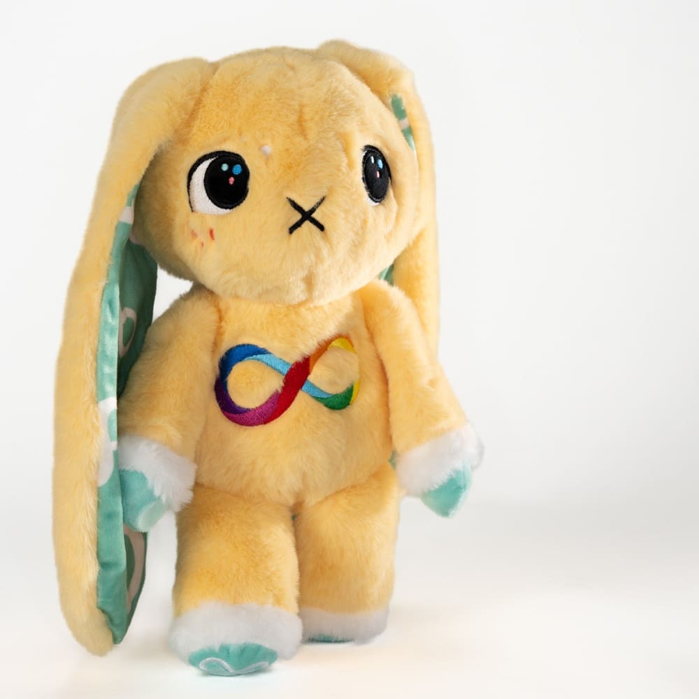 Plushie Dreadfuls - Autism Spectrum Rabbit Plush Stuffed Animal Plush