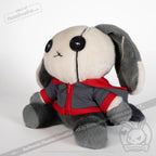 Plushie Dreadfuls -Avoidant Personality Disorder Rabbit - Plush Stuffed Animal - Mysterious