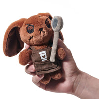 Load image into Gallery viewer, Plushie Dreadfuls Barista Plush Keychain Accessory Keychain
