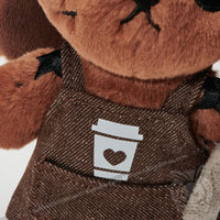 Load image into Gallery viewer, Plushie Dreadfuls Barista Plush Keychain Accessory Keychain
