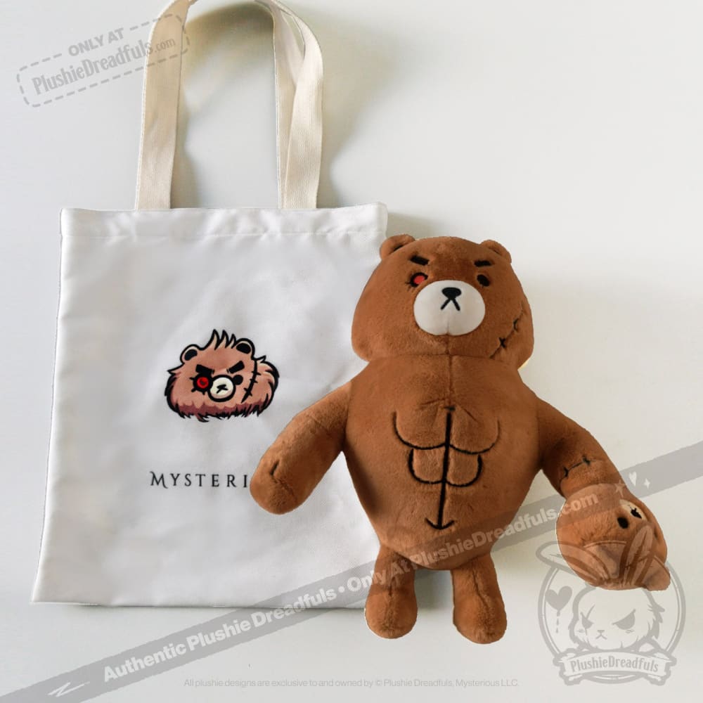 Plushie Dreadfuls -  Bearfisted Ripped Bear - Mysterious