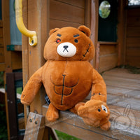 Load image into Gallery viewer, Plushie Dreadfuls - Bearfisted Ripped Bear Plush Stuffed Animal Toy
