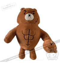 Load image into Gallery viewer, Plushie Dreadfuls -  Bearfisted Ripped Bear - Mysterious
